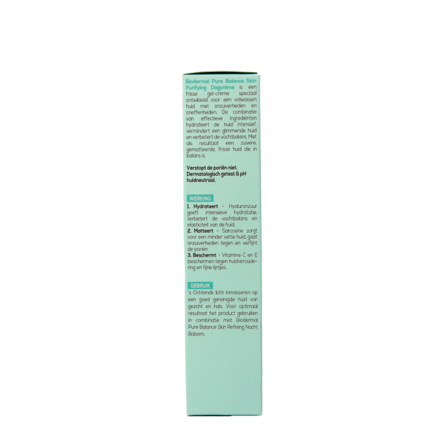Biodermal Pure Balance Purifying Tages-Gelcreme 50 Milliliter