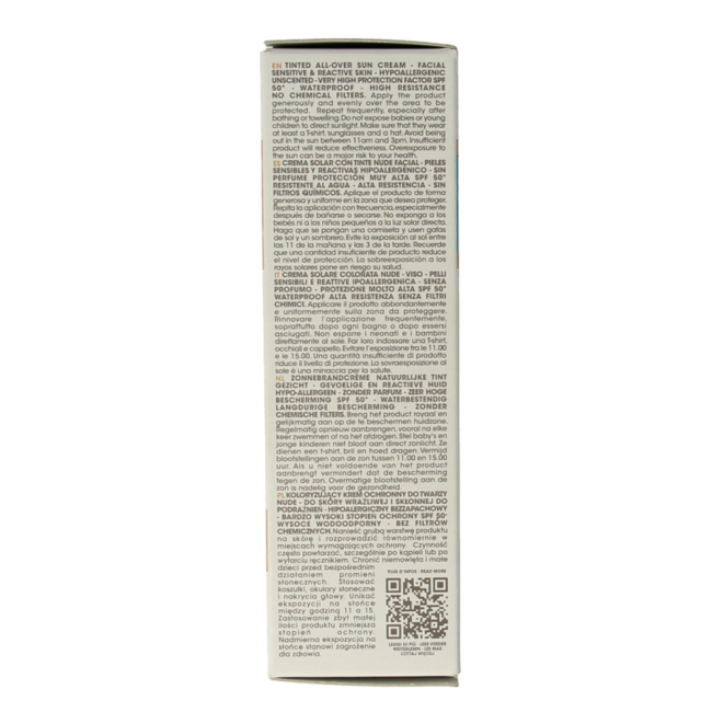 Alphanova Sun Tinted Sunscreen for Sun Allergy SPF50 50g