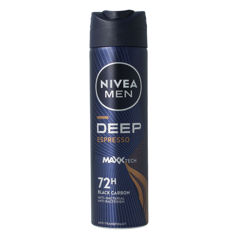 Nivea Men desodorante deep espresso spray 150 mililitros