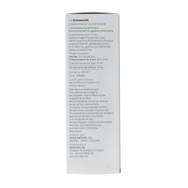Soria Natural Echinacea purpurea XXI 50 mililitrów