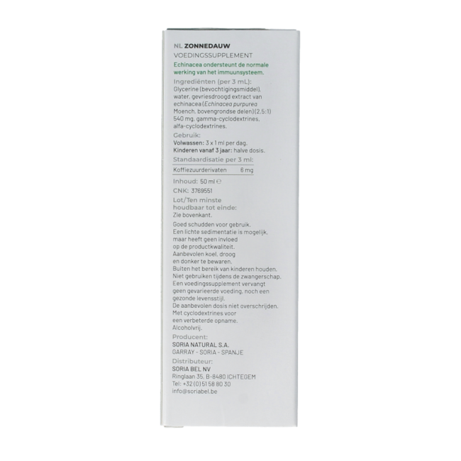 Soria Natural Echinacea purpurea XXI 50 ml