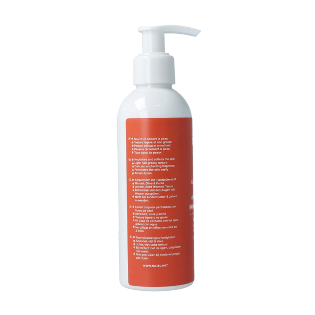 Najel Aleppo Bodymilk Tiare Flower 200 Millilitres