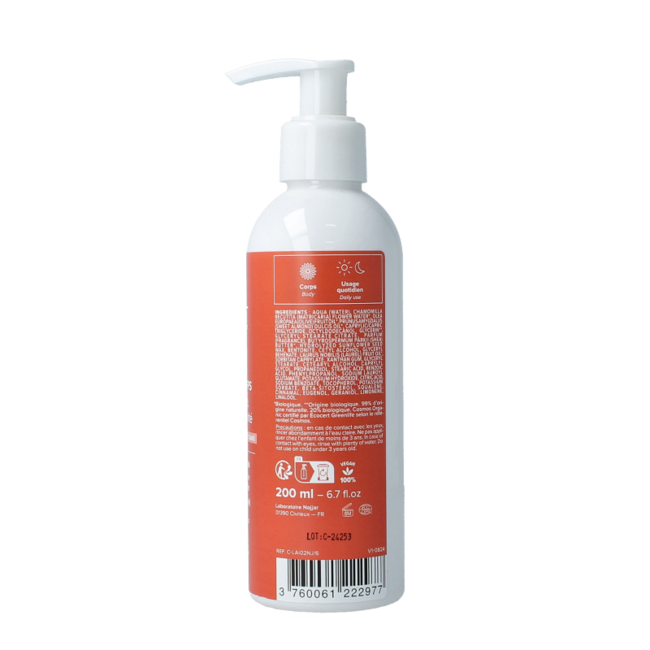 Leche corporal de Alepo Najel flor de tiaré 200 ml