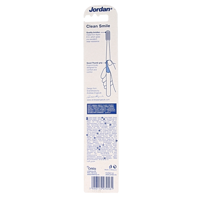 Clean Smile soft toothbrush assorted 1 piece