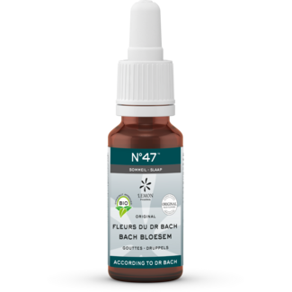 Bach Bloesem Bach Flower Remedy Mix 47 Sleep Organic 20ml