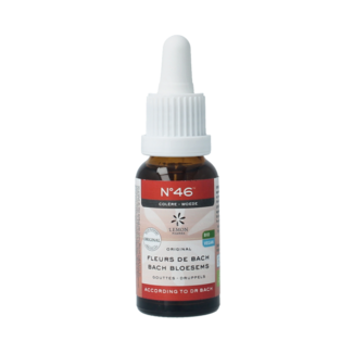 Bach Bloesem Bach flower blend 46 anger organic 20 Millilitres