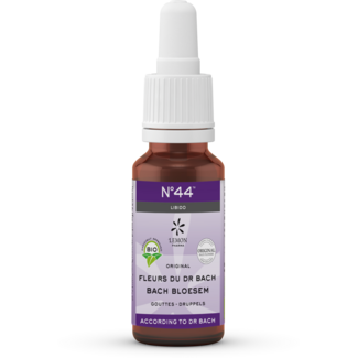 Bach Bloesem Bach-Blütenmischung Nr. 44 Libido Bio 20 Milliliter