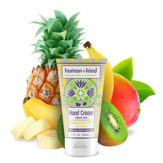 Human+Kind Human+Kind Tropical Vegan Hand, Elbow & Foot Cream 50ml