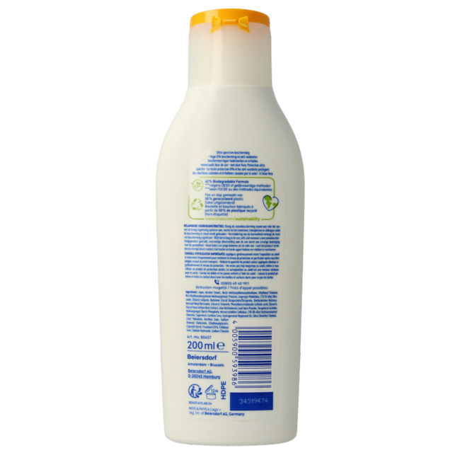 Nivea Sun sensitive Sonnenmilch LSF50+ 200 Milliliter