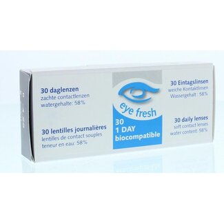 Eyefresh Eyefresh Tageslinsen -4.25 30 Stück