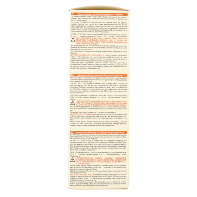 Phyto Paris Phytocolor rubio oscuro dorado 6.3 1 unidad