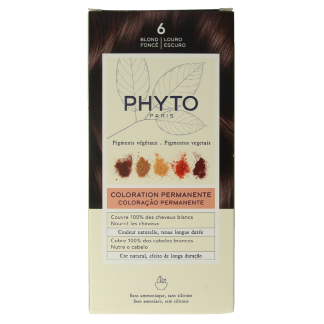 Phyto Paris Phytocolor biondo scuro 6 1 Confezione