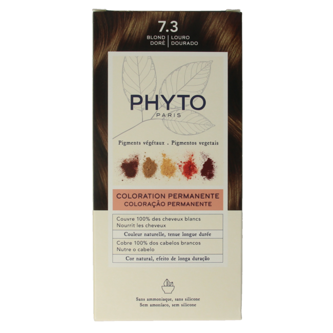 Phyto Paris Phytocolor biondo dorato 7.3 1 Pezzo