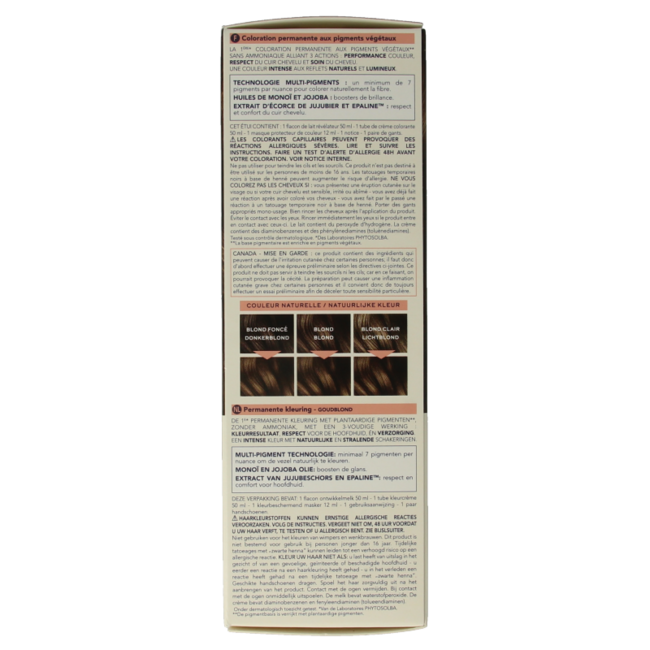 Phyto Paris Phytocolor biondo dorato 7.3 1 Pezzo