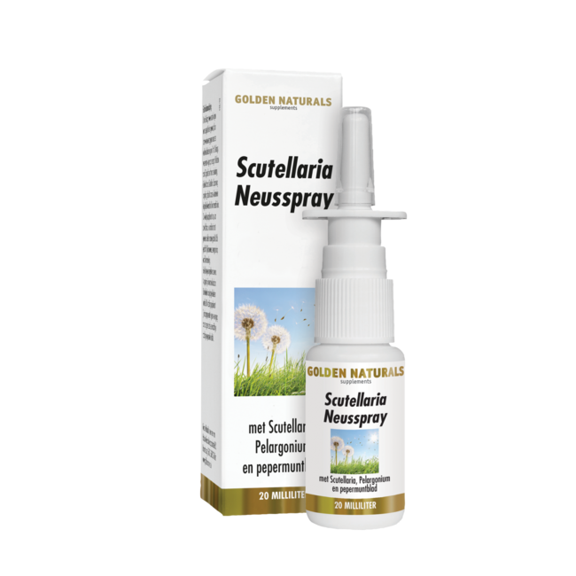 Golden Naturals Scutellaria spray do nosa 20 mililitrów