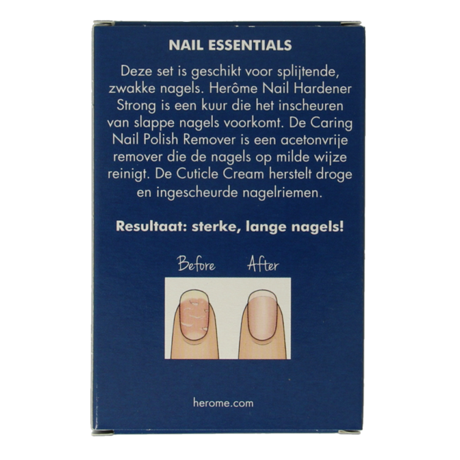 Herome Essentials set voor zwakke en splijtende nagels 1 Set