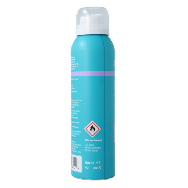 Deoleen Deodorant spray satin sensitive without alcohol 150 Millilitres