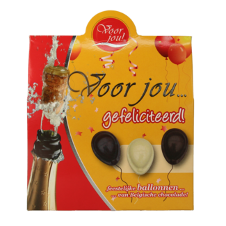 Voor Jou! Voor Jou! Geschenkbox Herzlichen Glückwunsch 100 Gramm