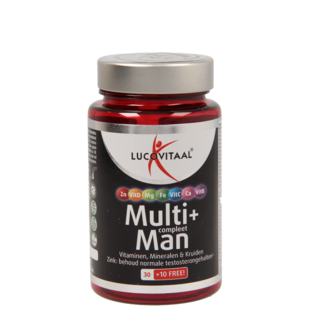Lucovitaal Multi+ complete man 40 Tablets