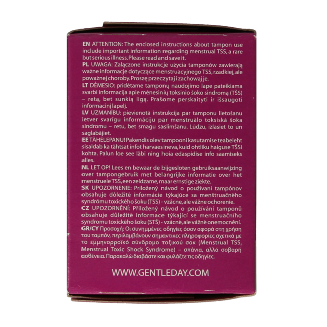 Gentle Day Super Tampons 18 Pack