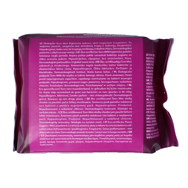 Teenage sanitary pads 12 pieces