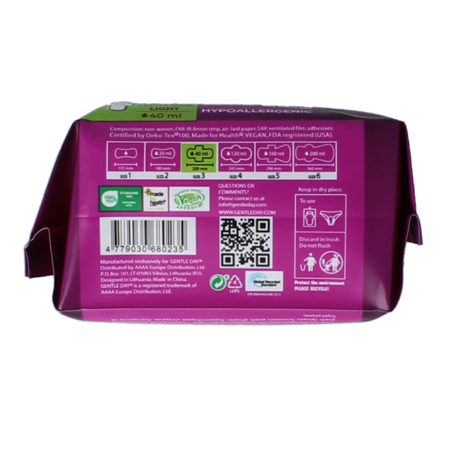 Assorbenti igienici per adolescenti, 12 pezzi