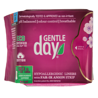 Gentle Day Salvaslips absorbentes 20 unidades