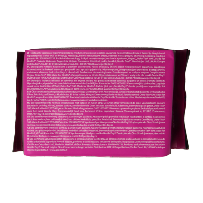 Gentle Day Panty Liners 30 Pieces