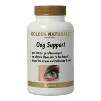 Golden Naturals Oog support 60 comprimés