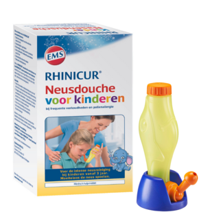 Rhinicur Rhinicur Nasendusche für Kinder mit 4 Beuteln 1 Set