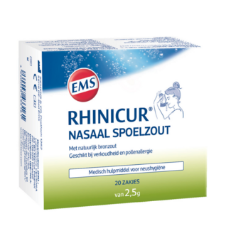Rhinicur Nasal rinsing salt 2.5 grams 20 Pieces