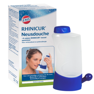 Rhinicur Nasendusche mit 4 Beuteln 1 Set
