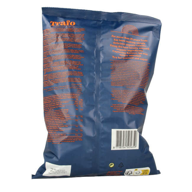 Organic hand-cooked paprika crisps 125g