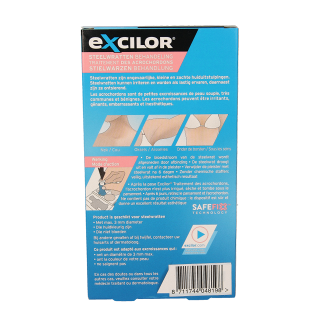 Excilor Acrocordones 3 Unidades