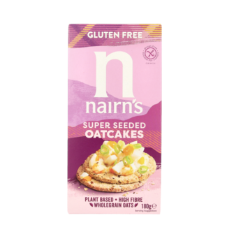 Nairns Nairns Oatcakes super seeded 180 Gramos