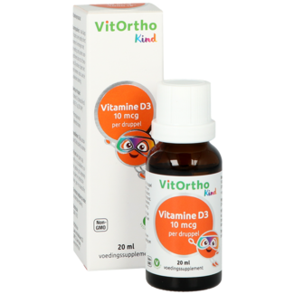 VitOrtho Vitamina D3 10mcg (Niños) 20 Mililitros
