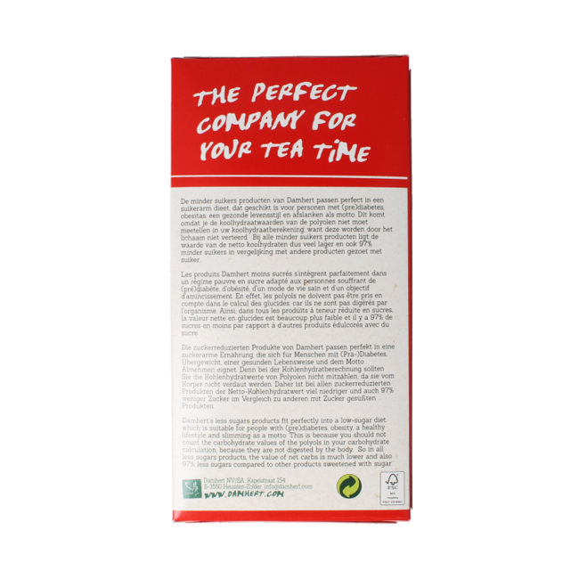 Damhert Plain Shortbread Biscuits 130g