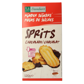 Damhert Damhert Galletas Sprits con chocolate 120 g