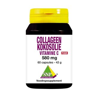 SNP SNP Colágeno aceite de coco vitamina C puro 60 Cápsulas