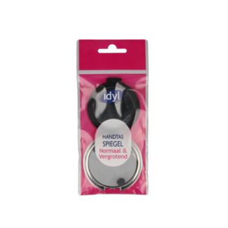 Idyl Specchio Idyl normale e ingranditore da borsetta 1 Pezzo