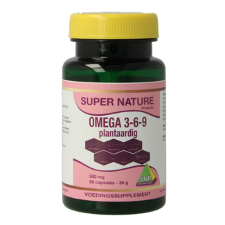 SNP Omega 3 6 9 plantaardig 60 Capsules