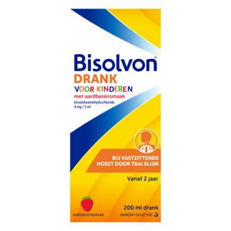 Bisolvon Sirop pour enfants à la fraise 200 ml