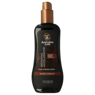 Australian Gold Australian Gold Dark tanning accelerator spray gel met bronzer  237 Milliliter