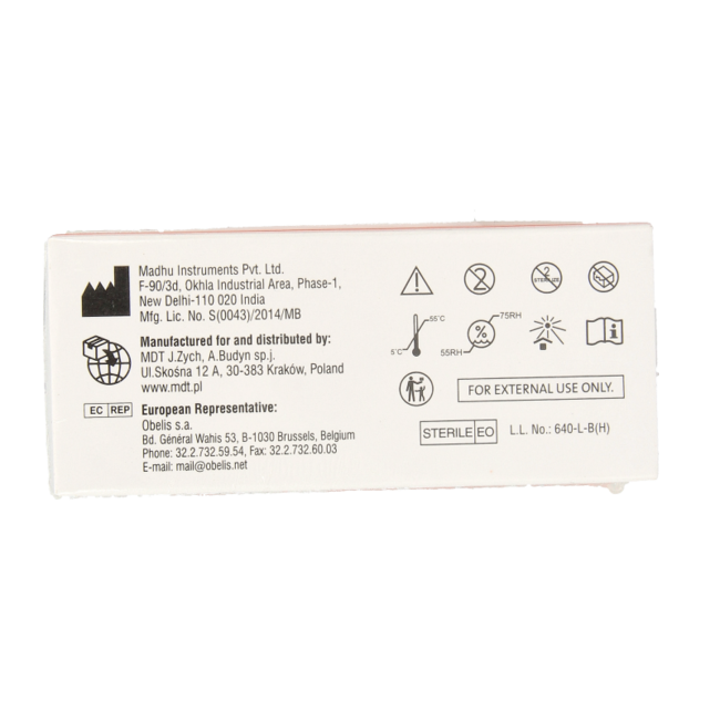 Bausch & Lomb Strisce di Fluoresceina Bio glo 100 Pezzi