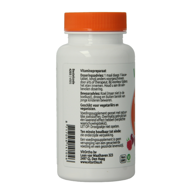 Witamina C 250 mg z 25 mg bioflawonoidów 60 tabletek do żucia