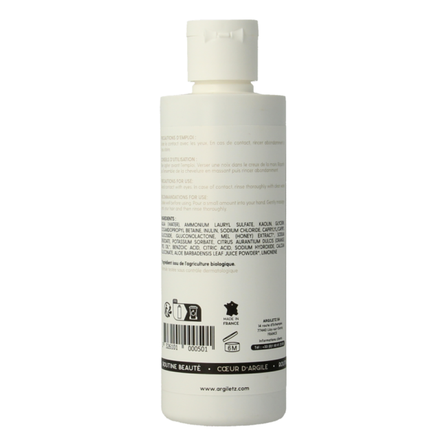 Argiletz Clay Shampoo normal hair organic 200 Millilitres