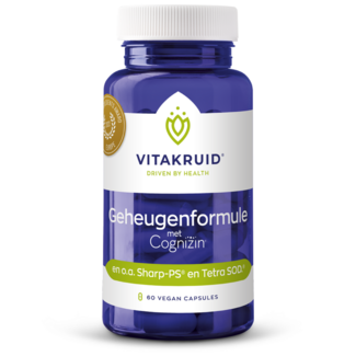 Vitakruid Vitakruid Geheugenformule con Bacopa monnieri Citicolina OPC 60 Cápsulas vegetarianas