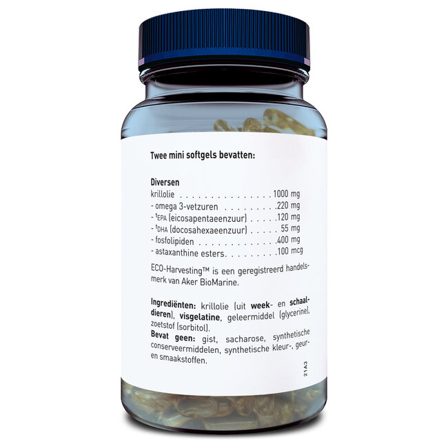 Omega 3 krillolie 60 Capsules