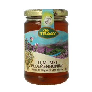 de Traay Miel de tomillo con miel de flores 350 gramos