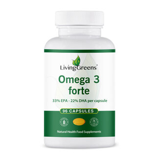 Livinggreens Livinggreens Omega 3 olej rybi forte 96 Kapsułek
